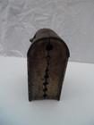 Vintage Original Cast Iron U s  Mail Box Bank Original  3 1 2  Vtg Cast Iron