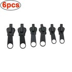Fix Zipper Zip Slider Repair Instant Kit Removable Rescue Replacement Pack Of 6p