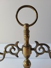 Vintage 2 Armed Solid Brass Candlestick Holder Candleabra