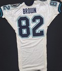 Eddie Brown  82 Toronto Argonauts Cfl Football Jersey Size 46