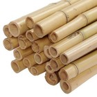 Backyard X-scapes Natural Bamboo Poles Sticks 1 In  X 8 Ft   25-pack bundled 
