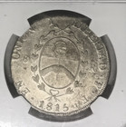 1815-pts F Provincias Del Rio De La Plata Silver 8 Reales Km-14 Ngc Au-50