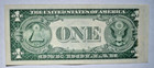 1935-e  1 Silver Certificate   Insufficient Inking Error  Sharp Au uncirculated 