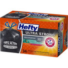 Hefty Ultra Strong White Pine Breeze Large Drawstring Trash Bags 30gal  34ct