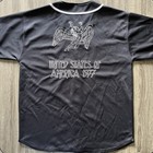 Vintage Bravado Led Zeppelin Baseball Jersey Black Size Xl Rock Band Music