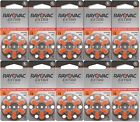 60 Rayovac Extra Advanced Size 13 Hearing Aid Batteries 1 45v Zinc Air Exp 2027