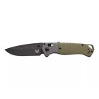Benchmade Knives Psk 593bk Od Green G10 Gray G10 Cpm-magnacut Stainless Knife