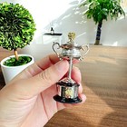 The Australian Open Women s Singles Tennis Championship Trophy Metal 8cm Height