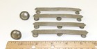 Vintage Alpaca Mexico Engraved Silver Halter Bridle Accents Hardware