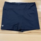 Under Armour Heat Gear Team Shorty Shorts L Black 3  Inseam Compression Athletic