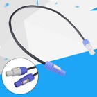 5-pack 5ft Powercon Extended Cable Power Plug Male To Female For Stage Par Light