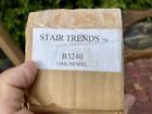 Large New Old Stock Victorian Style Solid Oak Newel Post 48    Heavy Architecture