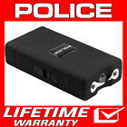 Police Stun Gun Mini Black 800 380 Bv Rechargeable Led Flashlight 