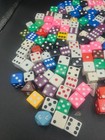 150  Dice Mostly 6 Sided Lot Of Colors