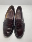 Vintage 90s Gh Bass Weejuns Size 9 5dpenny Loafers Burgundy Leather Usa Made  d