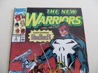 1991 Marvel The New Warriors   9 Punisher Signed Larry Mahlstedt Art  With Coa