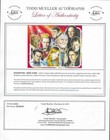 9 Signatures Star Trek - Babylon 5 With Coa Signed Autograph 4246