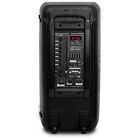 Dolphin Sp-210rbt Dual 10  Karaoke Bluetooth Party Speaker With Wired Microphone
