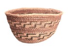 Quinault Basket   Ca  1920  Size 6 625  X 10 5  X 12 5  D  Hand Twined