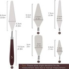 Artist Painting Knives Set - 5 Pieces Painting Knives Stainless Steel Spatula   