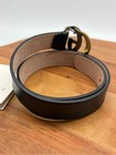Pre-owned Gucci Black Child Size Small Double G Girl s Belt