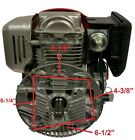 Gcv 190 Honda 6hp Over Head Cam Motor 7 8  X 1-7 8  Vertical Shaft Engine