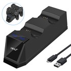 For Ps4 Playstation 4 Controller Dual Fast Charger Dock Station Charging Stand