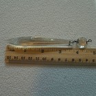 Lot Of 50 Vintage Clear Glass Chandelier Icicle Prisms Crystal Drops 4 5 Inch