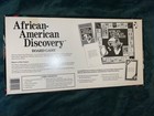 1990 African American Discovery Black History Board Game  Vintage  Complete