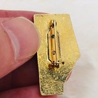 Vtg Alberta Province Canada Souvenir Enamel Brooch Pin W  Edmonton   Calgary