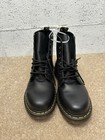 Dr  Martens 1460 Smooth Leather Lace Up Combat Boots Black Men s Sz 12 Doc 11822