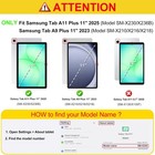 Shockproof Case For Samsung Galaxy Tab A11 Plus 11 Inch 2025 Rugged Cover Stand