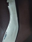 Vintage Gurkha Horn Handle Lion Head Pommel Kukri Knife W sheath  540 