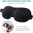 1 Pack Travel 3d Eye Mask Sleep Soft Padded Shade Cover Rest Relax Blindfold