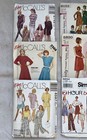 Lot Of 9 Vintage Sewing Patterns Mccall   s   Simplicity