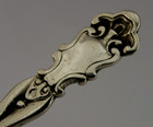 Rare Victorian Solid Sterling Silver Caddy Spoon 1862 Antique