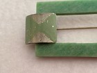 Vtg Catalin Bakelite Jadeite Green Art Deco Brooch Pin 1930 s 1940 s  c  Clasp