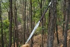 Custom Handmade Carbon Steel Blade Survival Spear   Hunting Spear   Camping