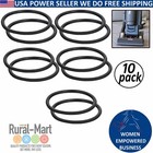10-pack Vacuum Belts 30563b Fits Sanitaire Eureka Upright Style Rd