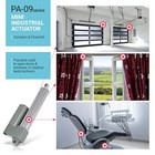 12v Industrial Linear Actuator  2 -40  Stroke  330 Lbs  Force  - Pa-09 Model
