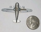 Vintage Prewar Tootsietoy Atlantic Clipper Diecast Airplane Flying Boat Toy