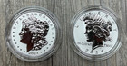 2024 S Morgan   Peace Reverse Proof Silver Dollar Two Coin Set With Box   Coa