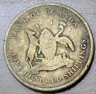 2003 Uganda 500 Shillings Crowned Crane