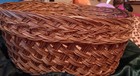 Extra Large Vintage Wicker Basket