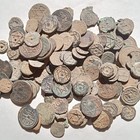 Ancient Jewish Random 20 Coins  Star Of David King Solomon Era Rare Artifact