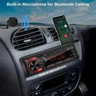 Audio Marine Radio Head Unit Fm Car Stereo For Boat Or Car Aux Usb Mp3 Bluetooth