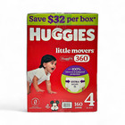 Huggies Little Movers Huggfit 360 Disney Diapers - Size 4 160-count
