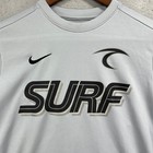 Nike Surf Soccer Jersey Youth Medium Gray 42 Dri-fit Activewear Athleisure Team