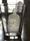 Antique Pre Pro Parkwood Club Whiskey Bottle Haverhill Advertising Shot Glass 