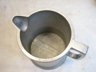 Lg Pewter Stein Tankard Mug Water Pitcher Plough Tavern Vintage Colonial